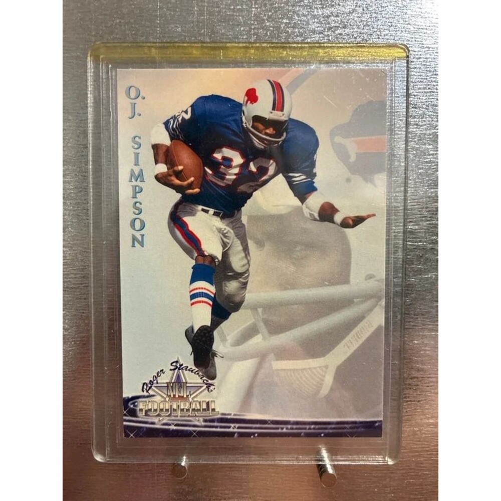 Vintage O.J. Simpson Football Card – NFL Collectible
